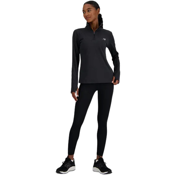New Balance Manches Longues 1/4 Zip Essentiels