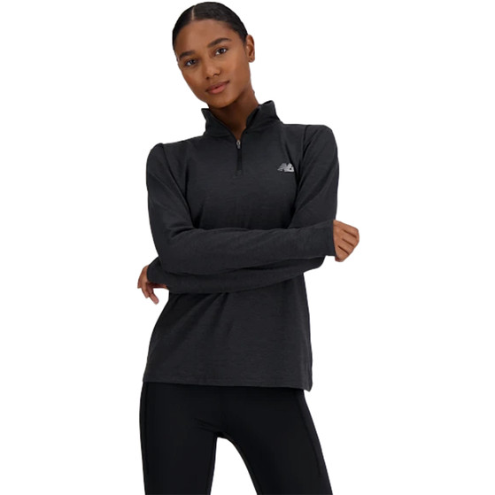 New Balance Manches Longues 1/4 Zip Essentiels