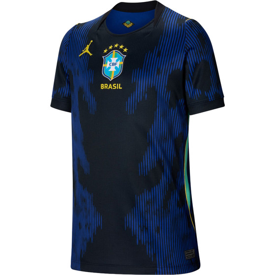 Nike Brazil Away Kit Kids WC 2026