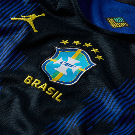 Nike Brazil Away Kit Kids WC 2026