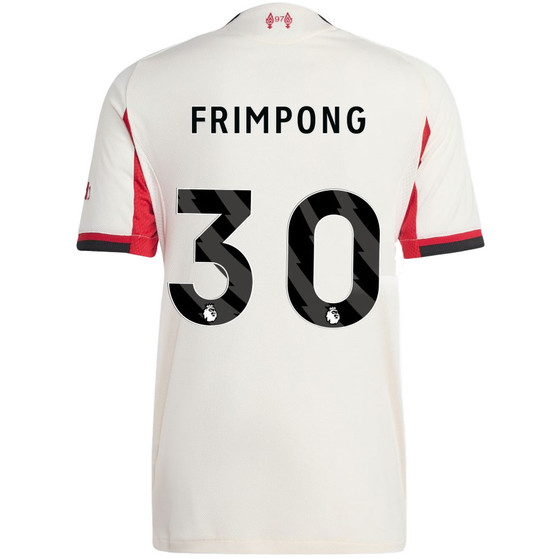 adidas Liverpool Authentic Uit Shirt Frimpong 30