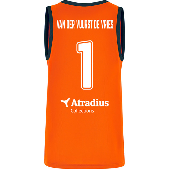 Nike Orange Lions Game Jersey Kids #1