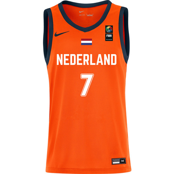Nike Orange Lions Game Jersey Kids #7