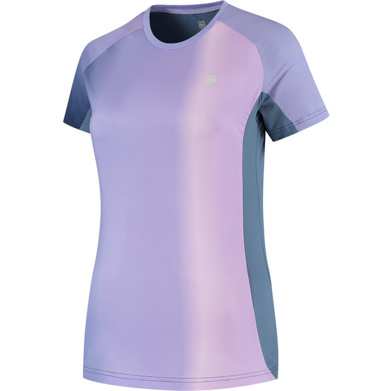 K-Swiss Hypercourt Vertical Print Tee