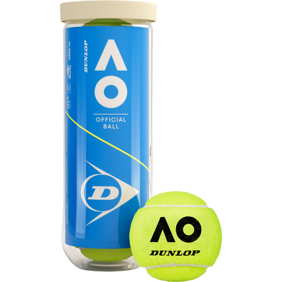 Dunlop Australian Open Logo Ball 3 pcs.