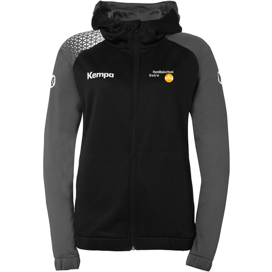 Kempa Full-zip Hoodie Dames Handbalschool Gelre