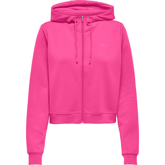 Only Play Lounge Leben Kurze Zip Kapuze Sweatshirt