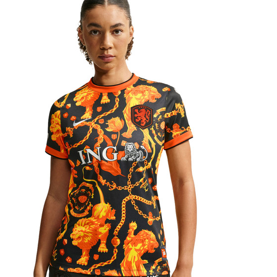 nike Pays-Bas Pre-Match T-shirt Femmes CDM26