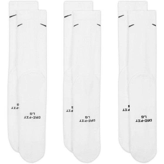 Nike Everyday Elevated Crew Sokken 3-Pack