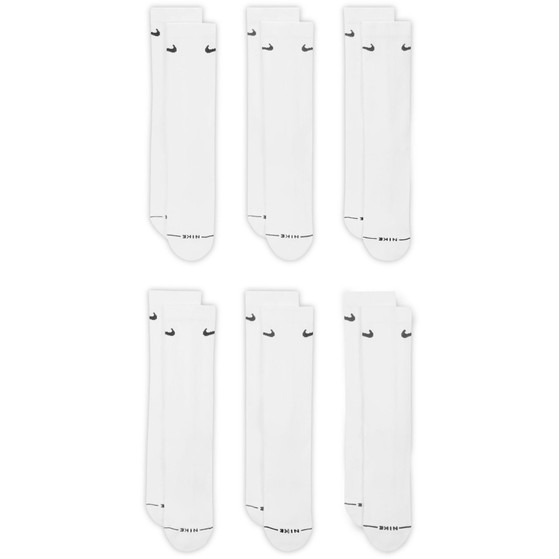 Nike Everyday Elevated 6-Pack Crew Sokken