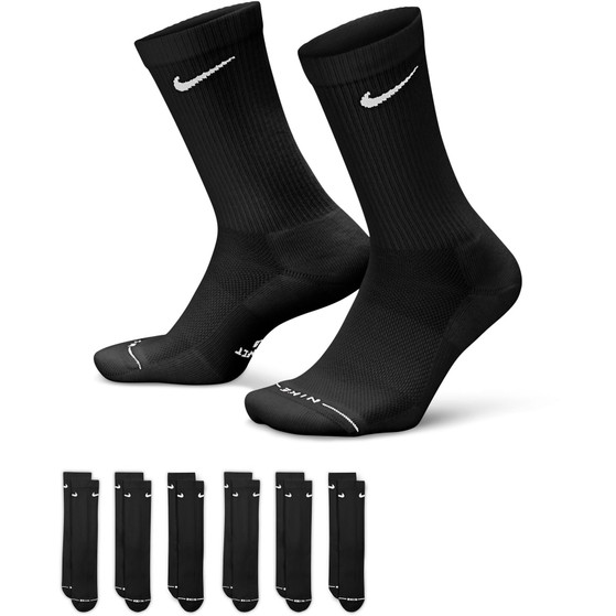 Nike Everyday Elevated Crew Sokken 6-Pack