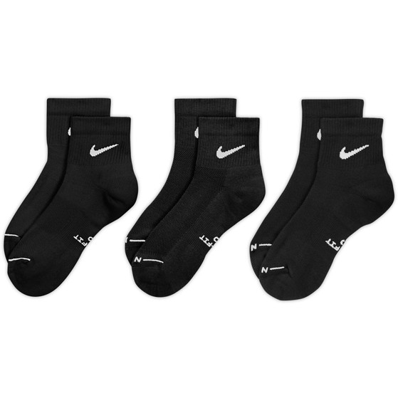 Nike Everyday Elevated Enkel Sokken 3-Pack