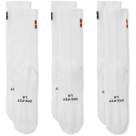 Nike Court Elevated Crew Sokken 3-Pack