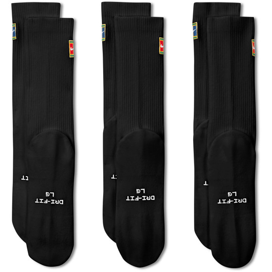 Nike Court Elevated Crew Sokken 3-Pack