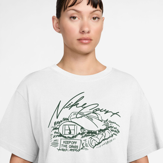 Nike Court Graphic Slam Cropped Tee