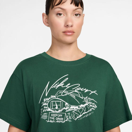 Nike Court Graphic Slam Cropped Tee
