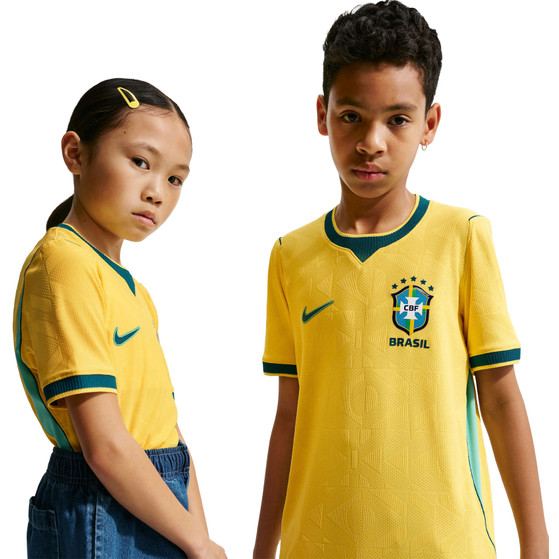 Nike Brazilië Match Thuis Shirt Kids WK 2026