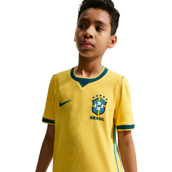Nike Brazilië Match Thuis Shirt Kids WK 2026