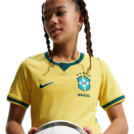 Nike Brazilië Thuis Tenue Kids WK 2026