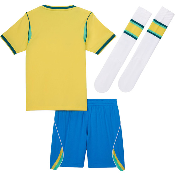 Nike Brazilië Thuis Tenue Little Kids WK 2026