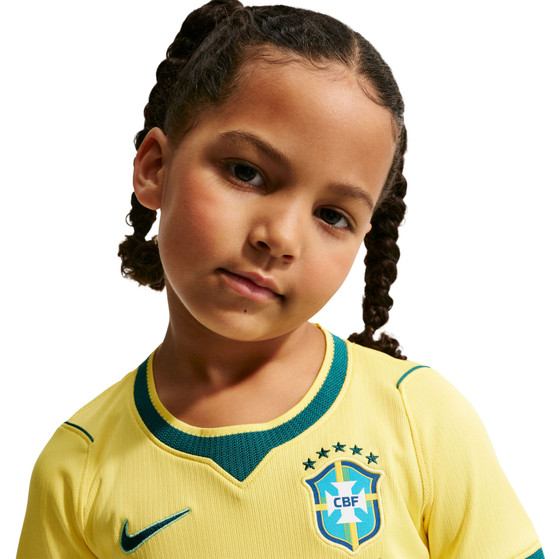 Nike Brazilië Thuis Tenue Little Kids WK 2026