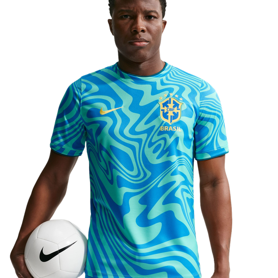 Nike Brazilië Pre-Match Trainingsset WK 2026