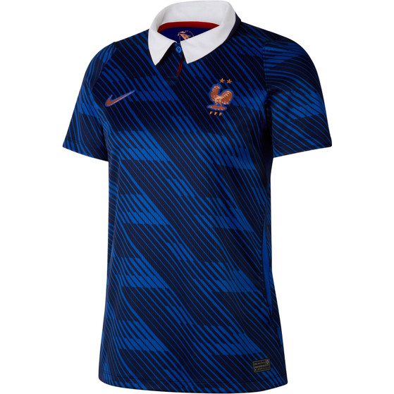 Nike Frankrijk Thuis Shirt Dames WK 2026