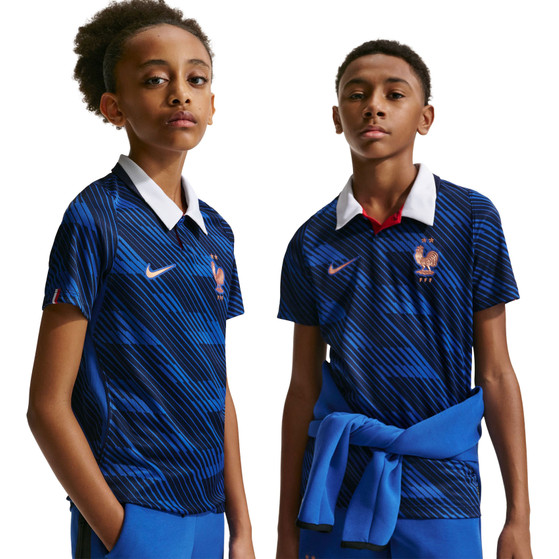 Nike Frankreich Heim-Outfit Kinder WM 2026