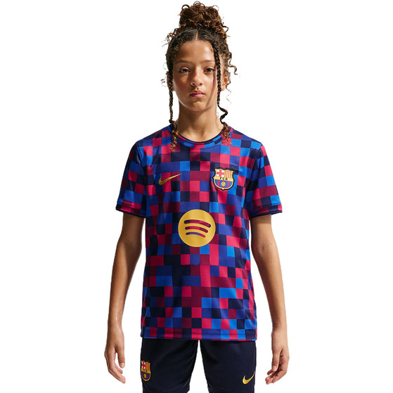 Nike FC Barcelona Pre-Match Top Kinder