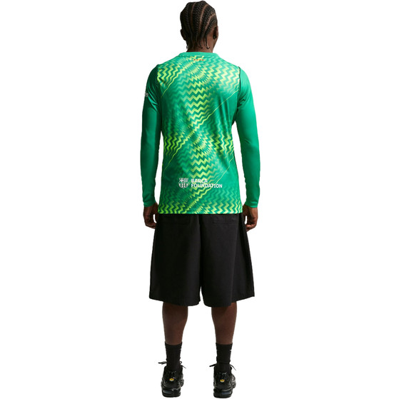 Nike FC Barcelona Heim Langärmliges Torwarttrikot