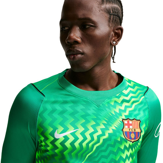 Nike FC Barcelona Heim Langärmliges Torwarttrikot