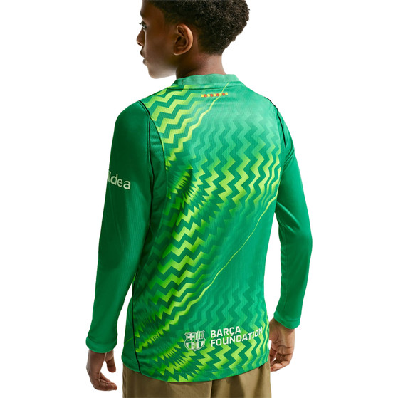 Nike FC Barcelona Heim Torwarttrikot Kinder