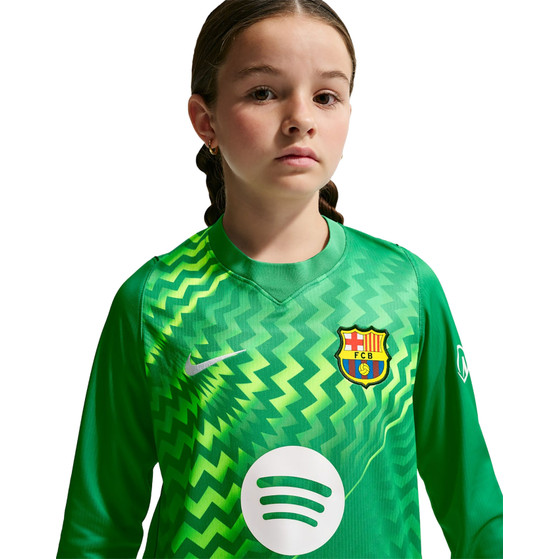 Nike FC Barcelona Heim Torwarttrikot Kinder