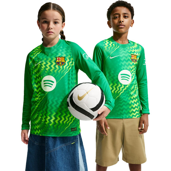 Nike FC Barcelona Heim Torwarttrikot Kinder