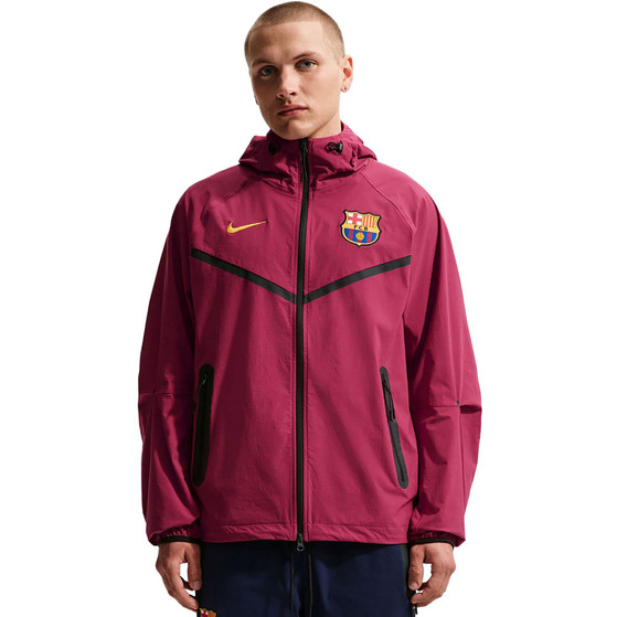 Nike FC Barcelona ジャケット Nike FC Barcelona Tech Woven Full-Zip Jacket - PassaSports.com