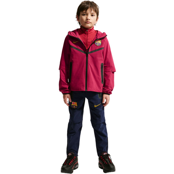 Nike FC Barcelona Tech Woven Full-Zip Jacke Kinder