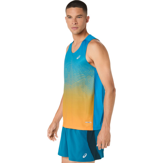 ASICS Road Fade Singlet Heren