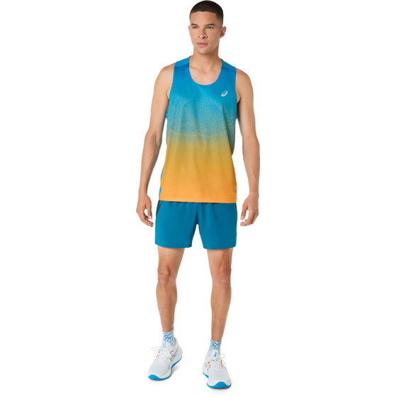ASICS Road Fade Singlet Heren