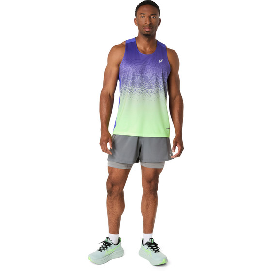ASICS Road Fade Singlet Herr