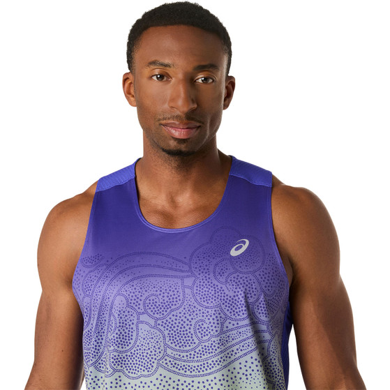 ASICS Road Fade Singlet Herr