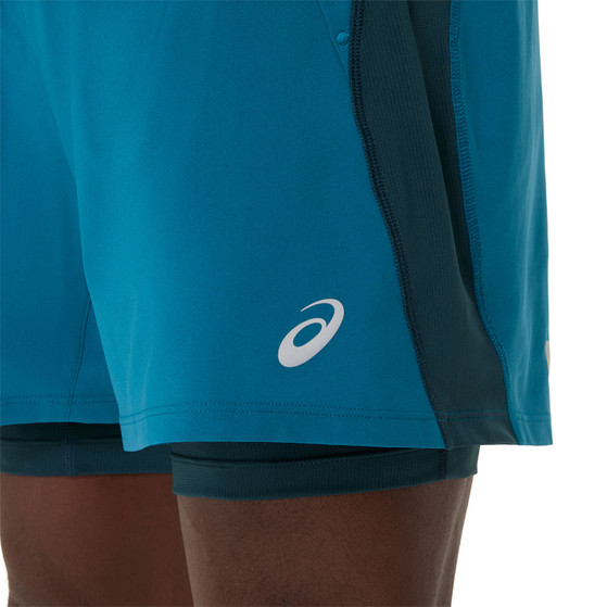 ASICS Road 2in1  5'' Short Heren