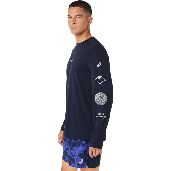 ASICS Fujitrail Logo Longsleeve Heren