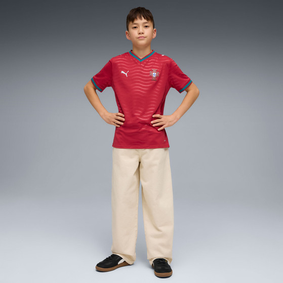 Puma Portugal Home Shirt Kids World Cup 2026