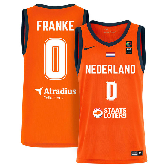 Nike Orange Lions Game Jersey Heren Franke