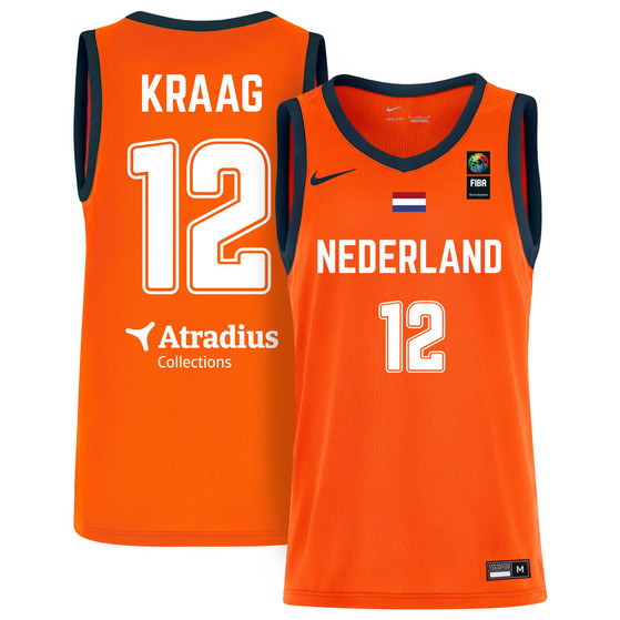 Nike Orange Lions Game Jersey Kids #12