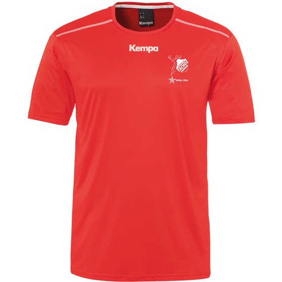 Kempa Poly Shirt Kids Witte Ster
