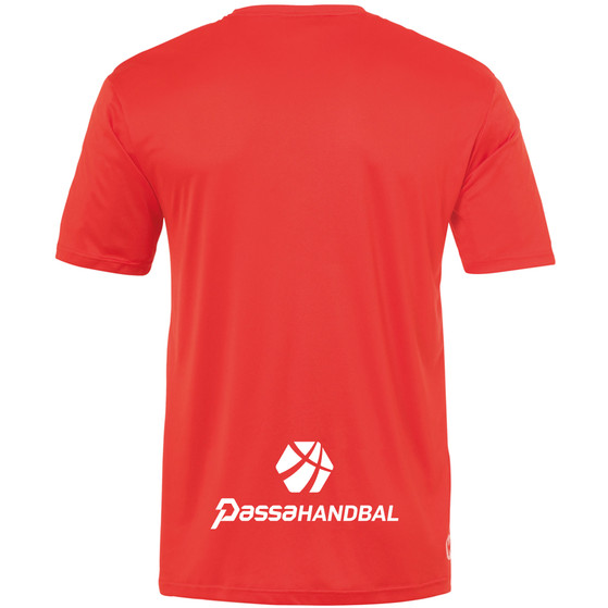 Kempa Poly Shirt Men Witte Ster