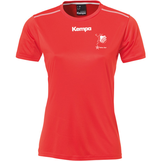 Kempa Poly Shirt Women Witte Ster