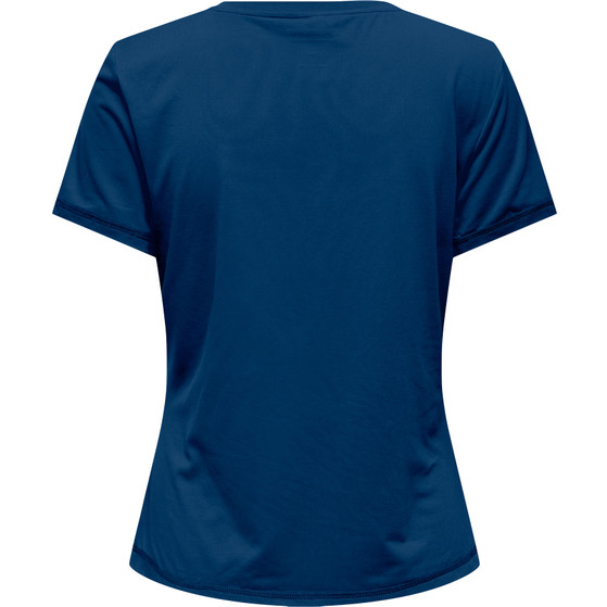 Only Play Only Play Font Life V-Neck T-Shirt