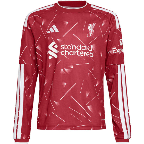 adidas Liverpool Thuis Shirt Longsleeve Kids